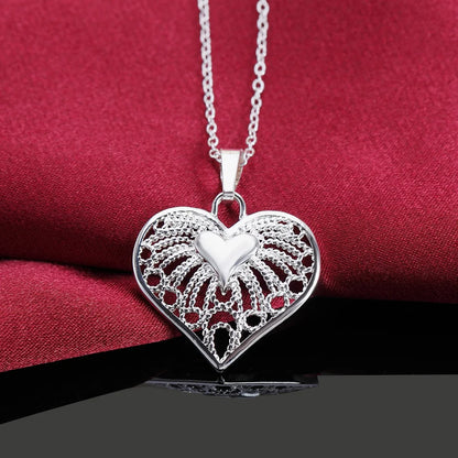 "Eternal Love" Sterling Silver Necklace