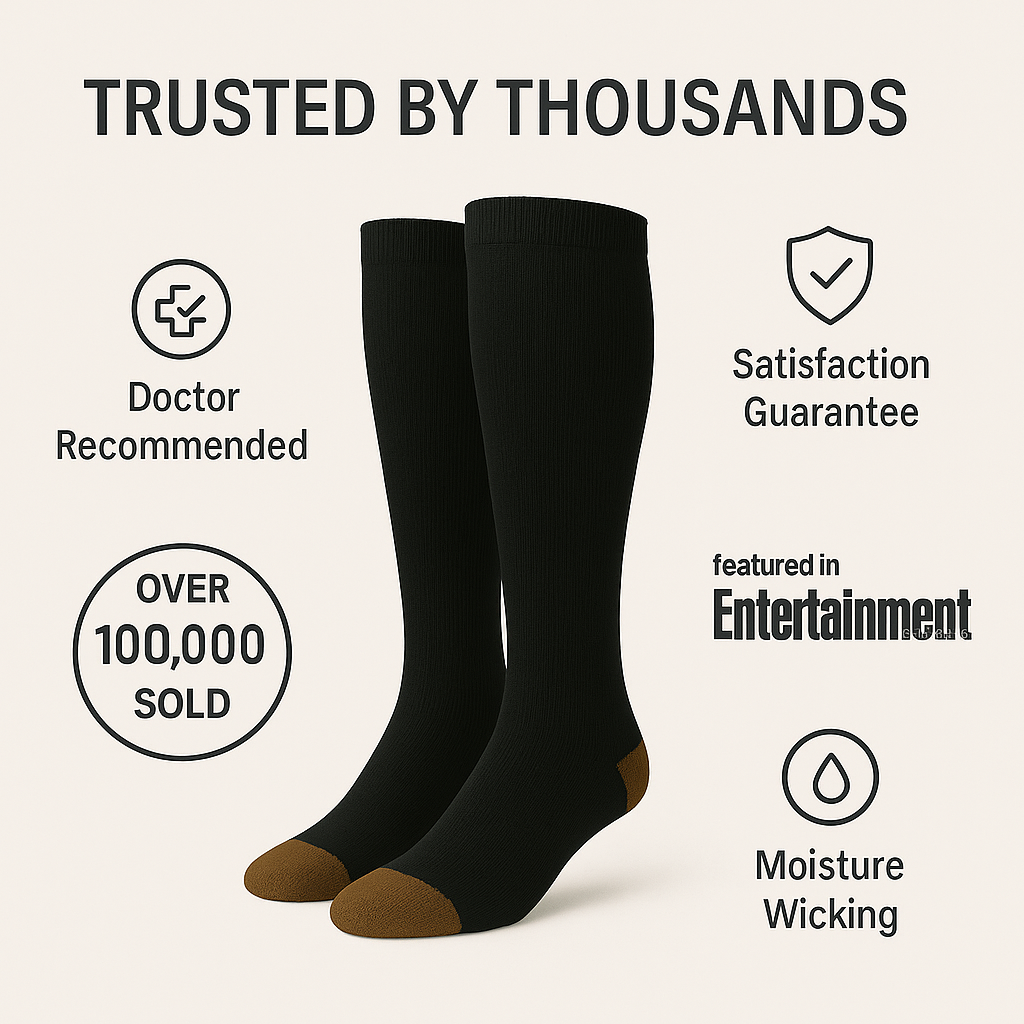 SWARRA™ Advanced Copper Compression Socks