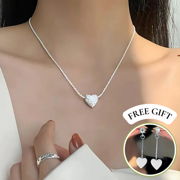 Heartfelt Silver Love Necklace