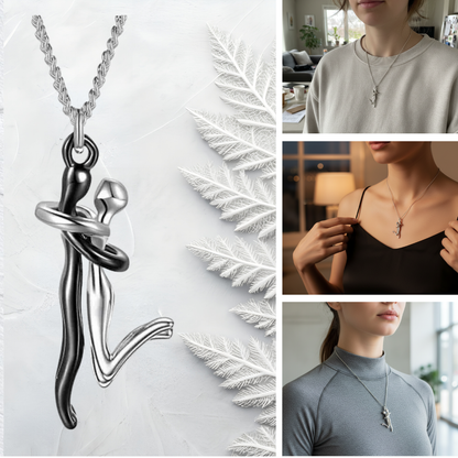 Eternal Embrace™ Hug Necklace for Loved Ones