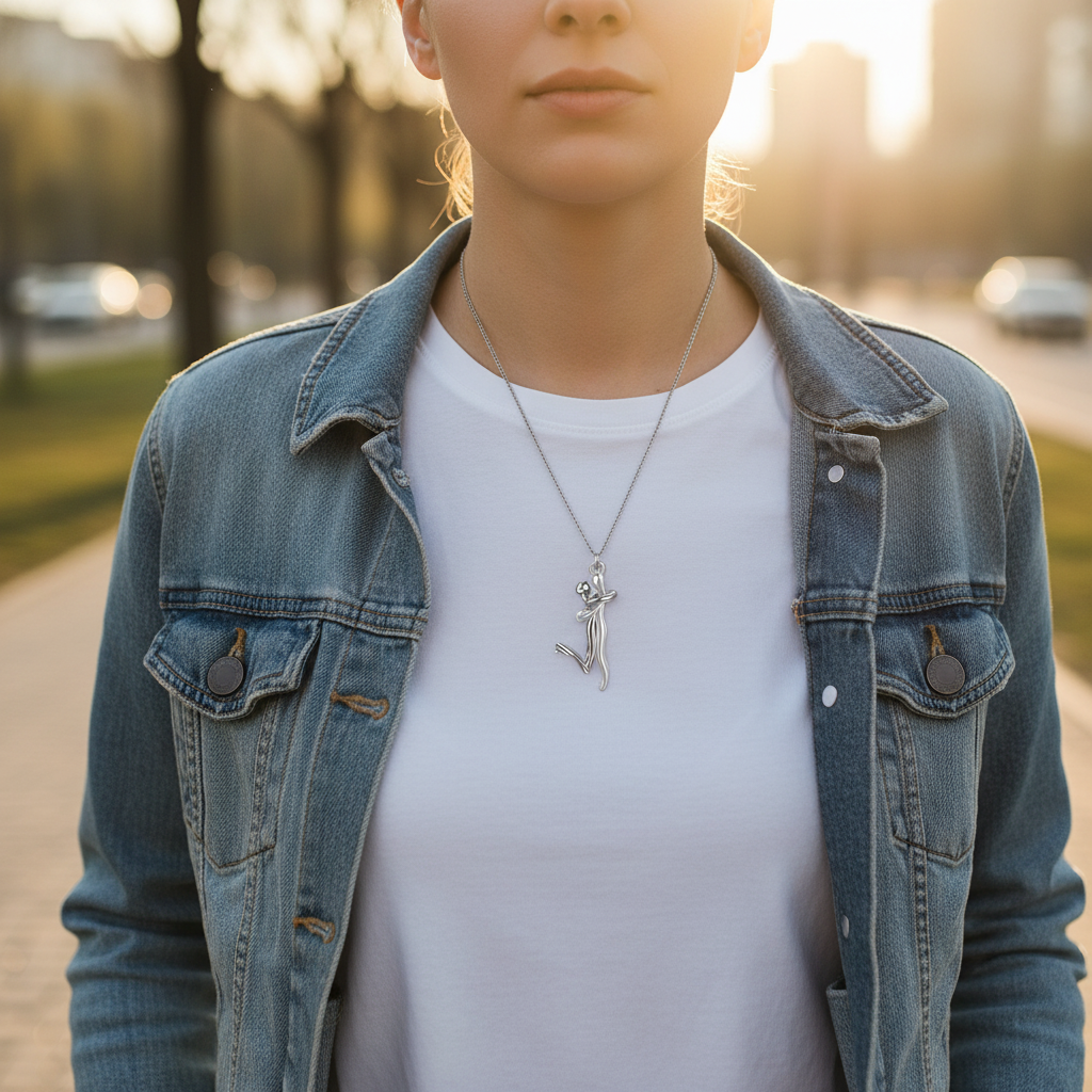 Eternal Embrace™ Hug Necklace for Loved Ones