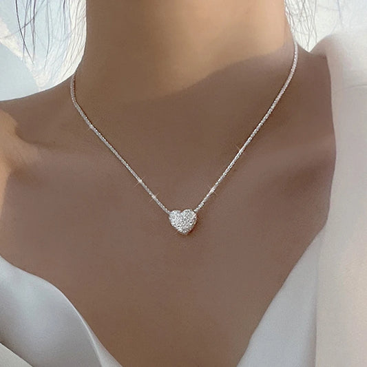 Timeless Classic Silver Heart Pendant