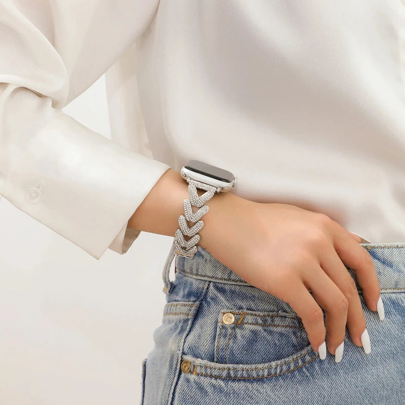 Elegant Chain Bracelet Apple Watch Band